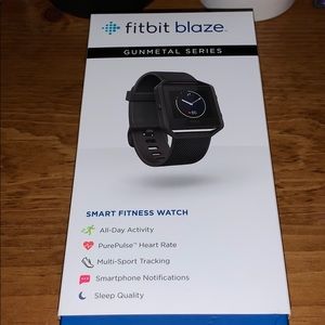 Fitbit Blaze Gunmetal Series Smart Fitness Watch